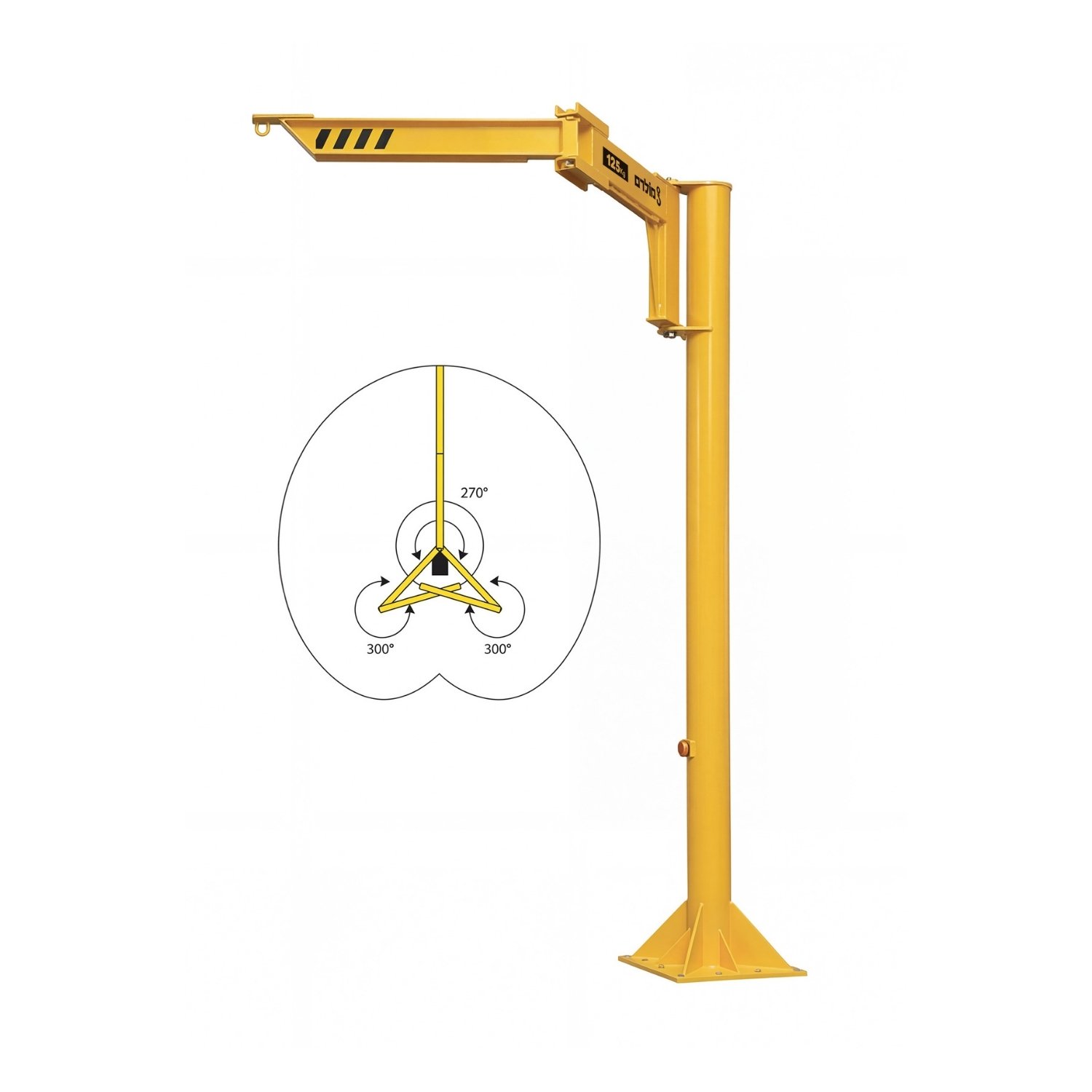 עגורן זרוע ניצב פרקי