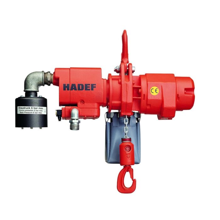 גלגלת הרמה פנאומטית HADEF