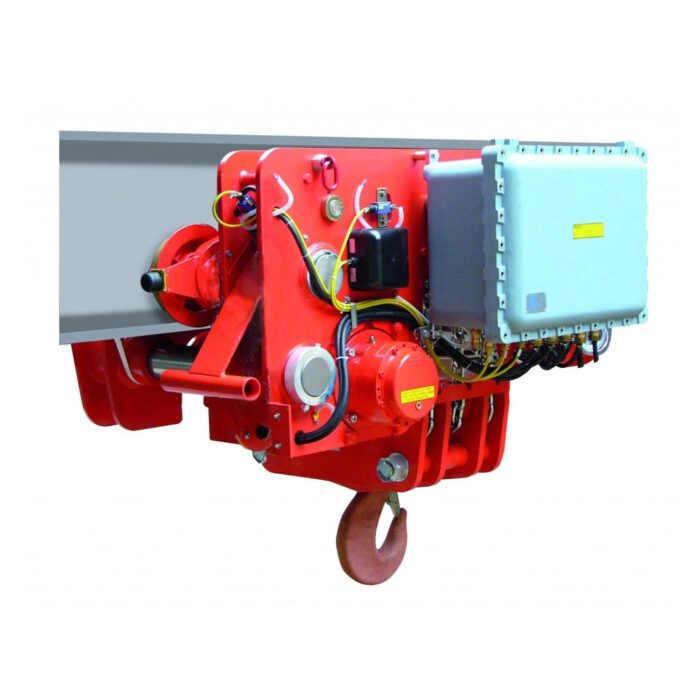 גלגלת הרמה שרשרת וקרונית מוגנת פיצוץ HADEF