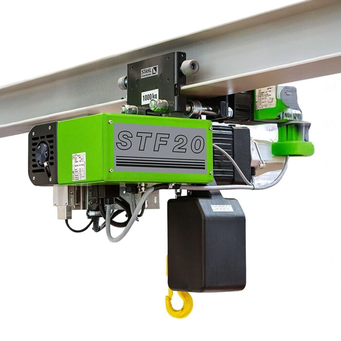 גלגלת הרמה שרשרת חשמלית עם קרונית STF 20 STAHL