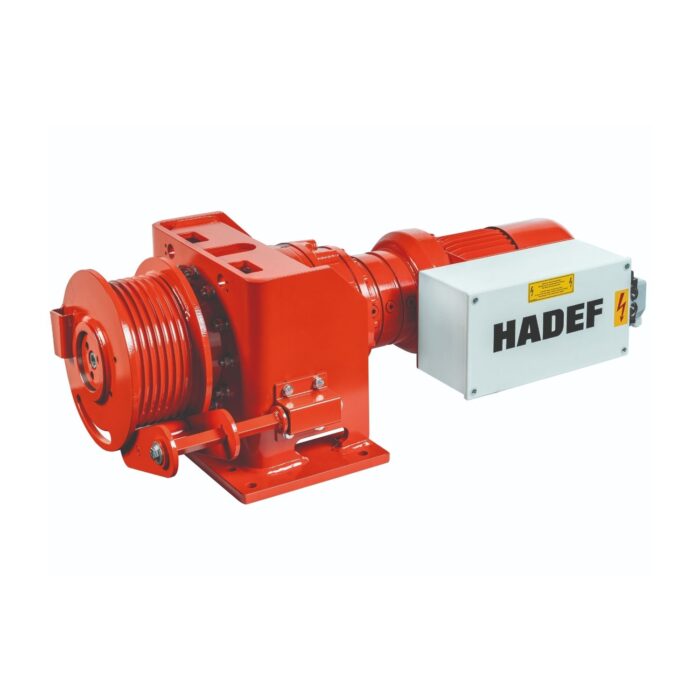 כננת משיכה חשמלית עם תוף מחורץ 47/21 HADEF