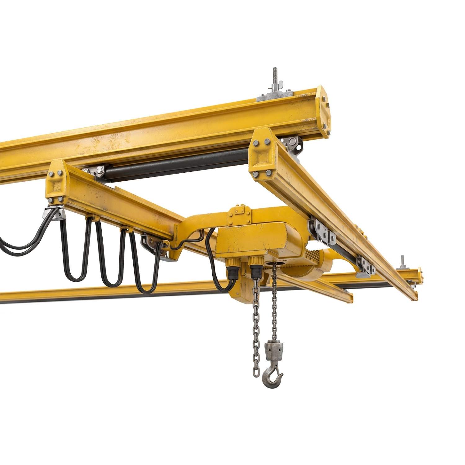 עגורן גשר תלוי דו-קורתי מפרופיל קל NOVA